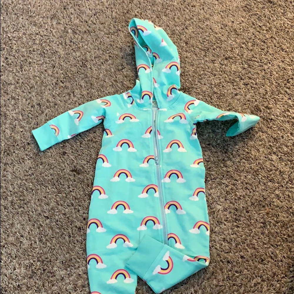 Monica and Andy zip romper